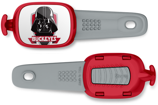 Ohio State Buckeyes Darth Vader On White Stwrap - Texas A&m Aggies Official Ncaa 4 Inch X 4 Inch (550x400), Png Download