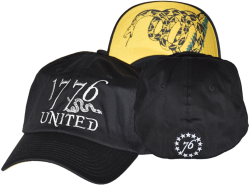 1776 United® Logo Flexfit Don't Tread On Me Edition - 1776 United Logo Come And Take It Edition Curved Bill (500x500), Png Download
