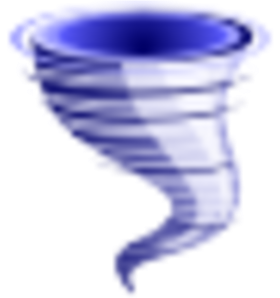 Small - Tornado Clipart Gif Pixel (600x600), Png Download