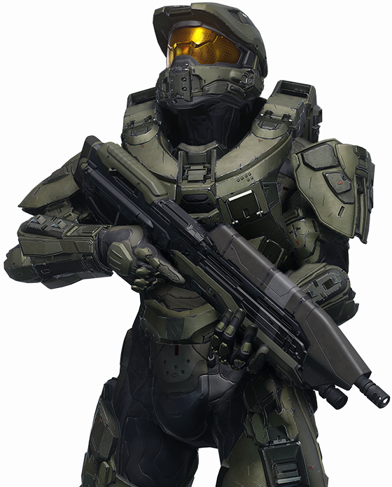 Master Chief Vs Zazie - Master Chief Halo (560x695), Png Download