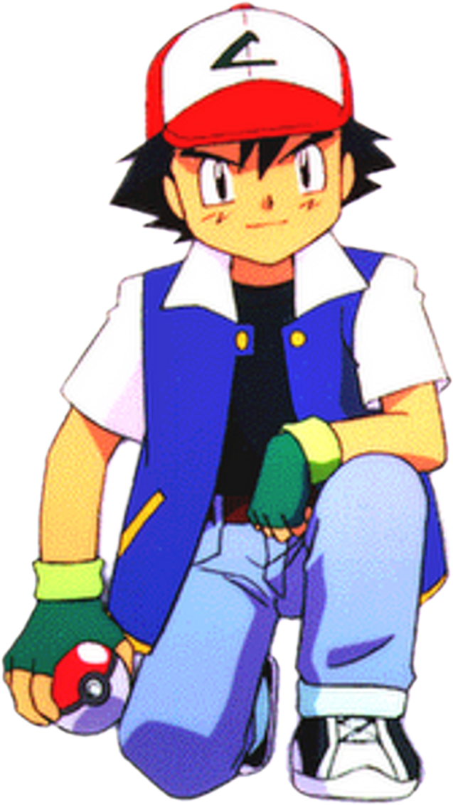 Ash Ketchum Png Pic - Ash Pokemon (676x1181), Png Download