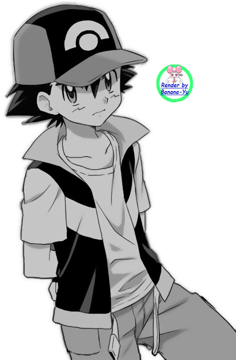 Pokemon Only Ash Ketchum (500x742), Png Download