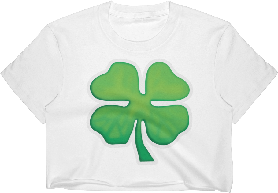 Emoji Crop Top T-shirt - Water (1000x1000), Png Download