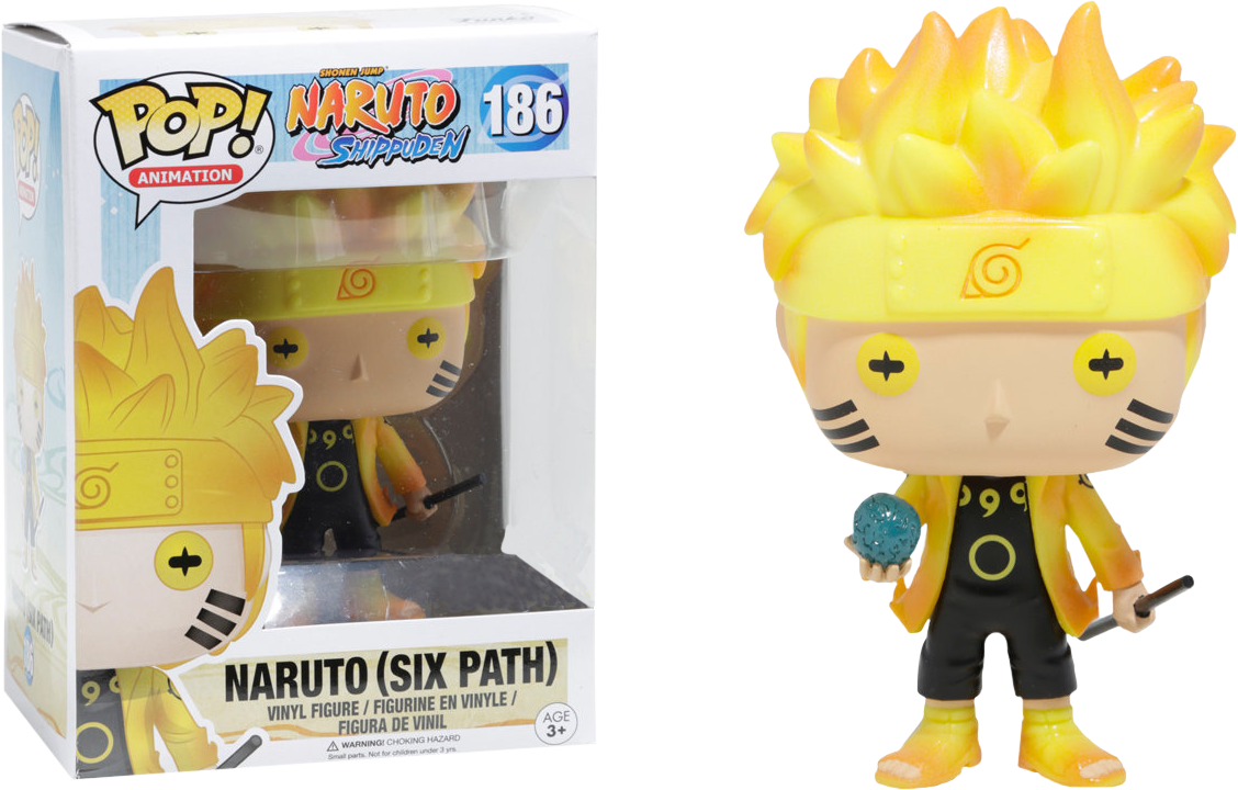 Naruto Six Path Glow Us Exclusive Pop Vinyl Figure - Funko Pop Naruto Six Path (1128x720), Png Download