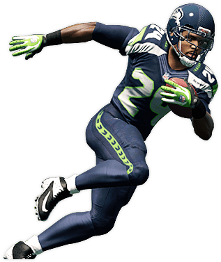 Clip Art Images - Running Back No Background (507x465), Png Download