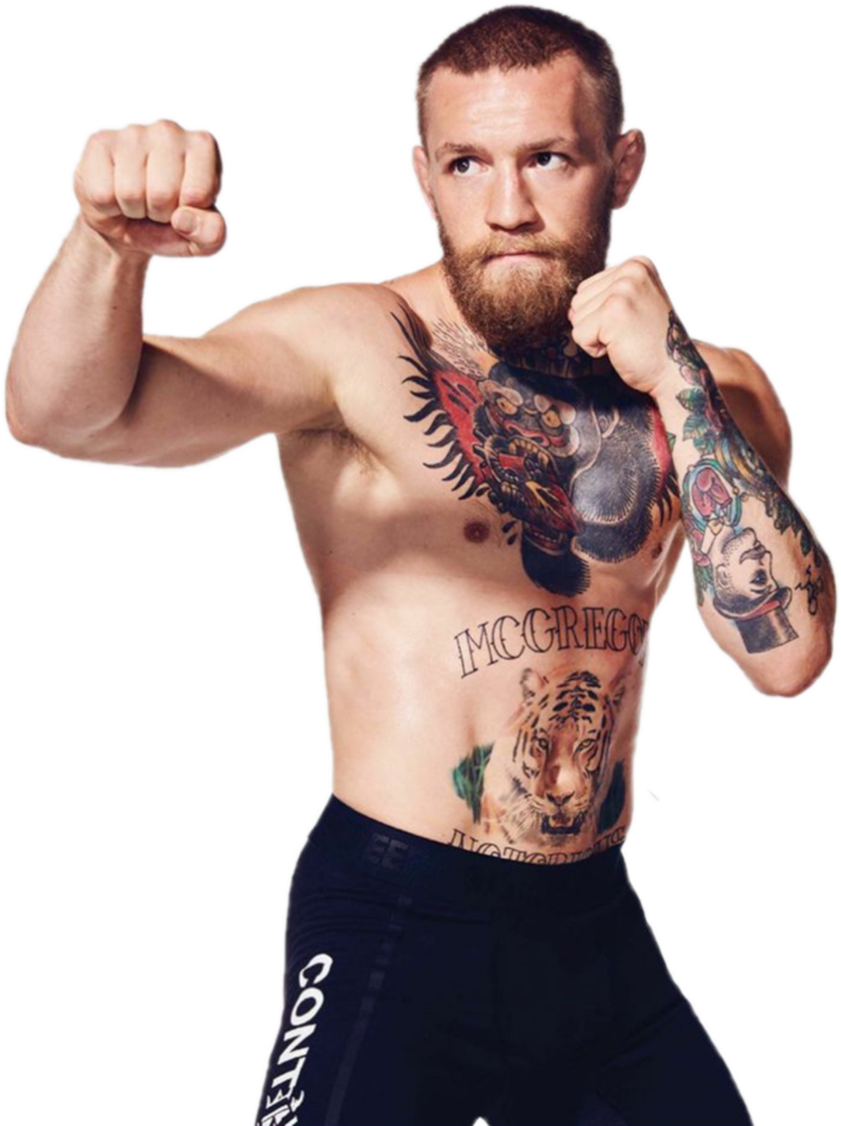 Conor Mcgregor Render By Rendermaker-dbu4cfz - Conor Mcgregor Tattoo Png (775x1031), Png Download