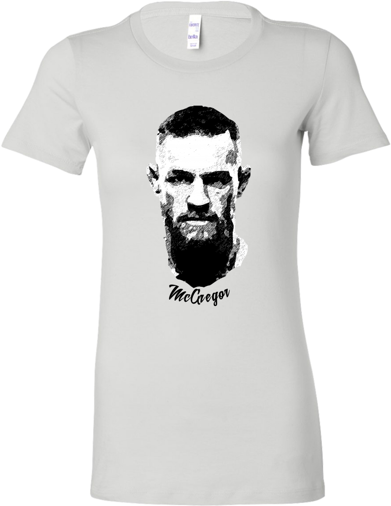 Womens Shirt Conor Mcgregor T-shirt Buy Now - Red, White, & Blue Vintage Usa Shield Graphic Fitted (1024x1024), Png Download