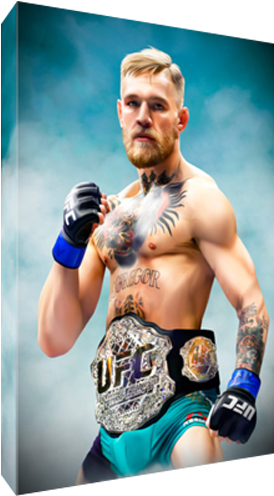 Canvas Stretched And Gallery Wrapped Over - Professional Boxing (600x600), Png Download
