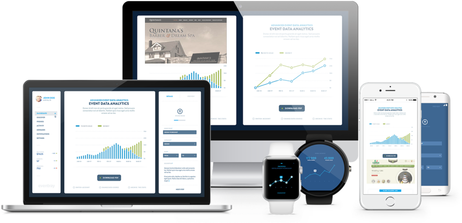 Website Design - Mobile App (1030x494), Png Download