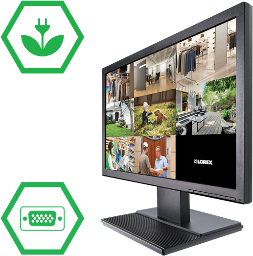 Lorex Security Monitor V206hql Acer - Computer Monitor (600x600), Png Download