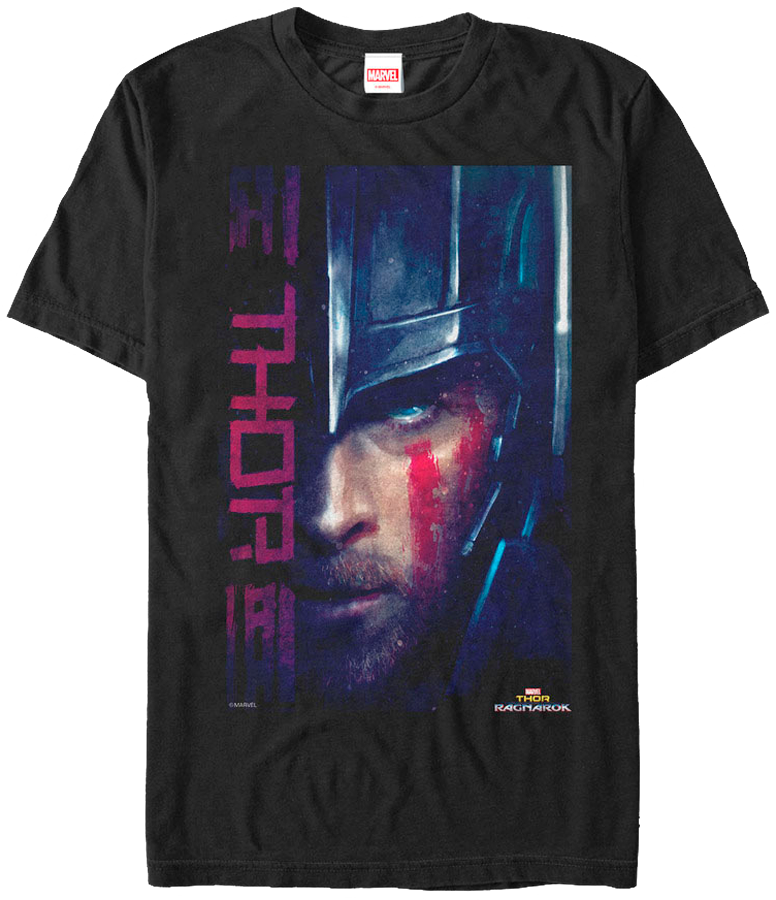 Thor Ragnarok T-shirt - Sdcc 2017 Thor Ragnarok (776x900), Png Download