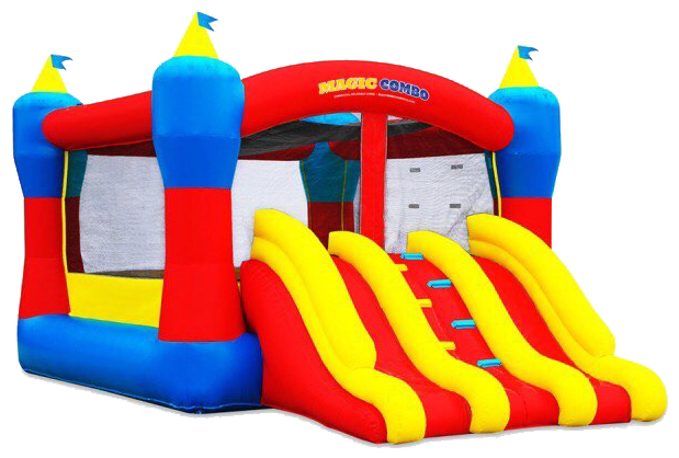 Magic Castle Combo - Bounce House Transparent Background (650x485), Png Download