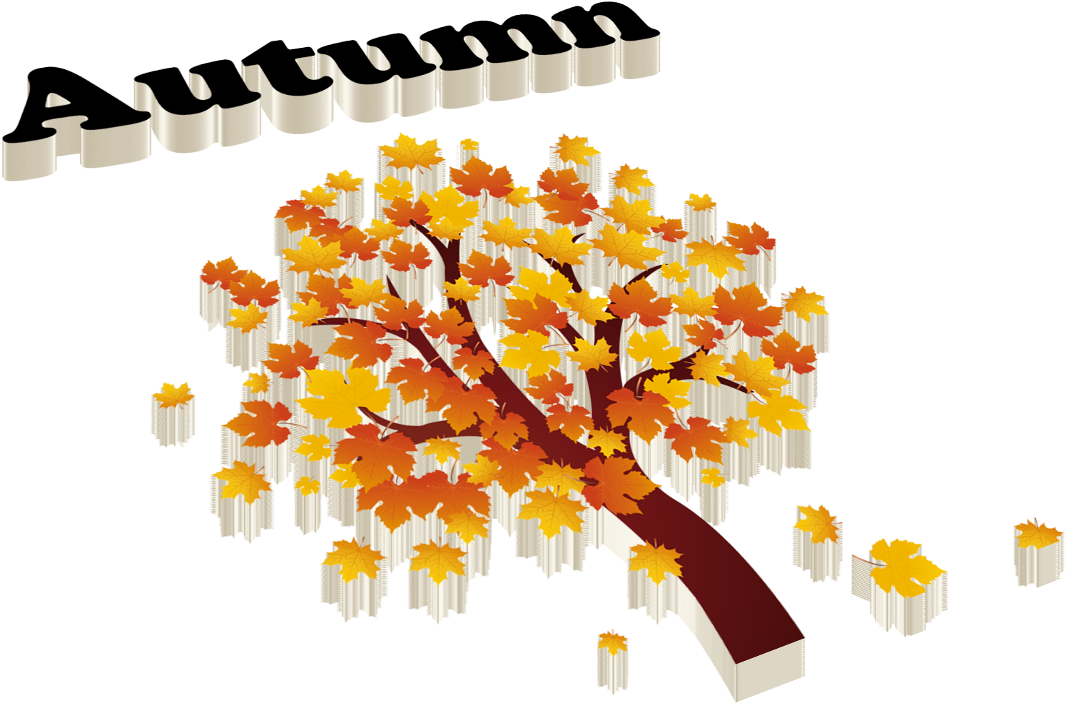 Autumn Leaves - Illustration (1630x1200), Png Download