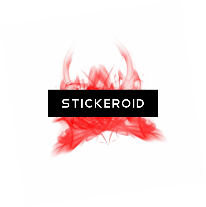 Red Smoke Misc - Graphic Design (676x677), Png Download