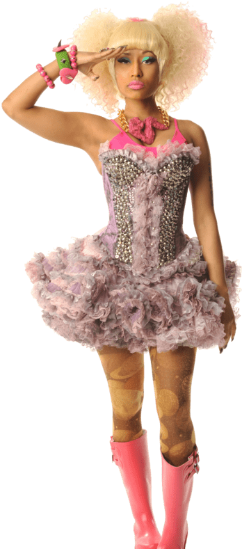 Music Stars - Nicki Minaj (900x789), Png Download