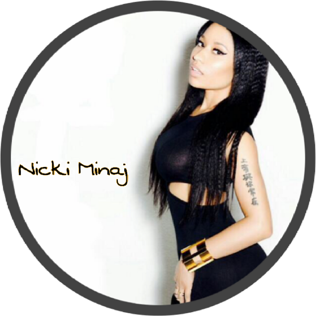Minaj Nickiminaj Nicki Superbass Friendship Haymama (1024x1024), Png Download