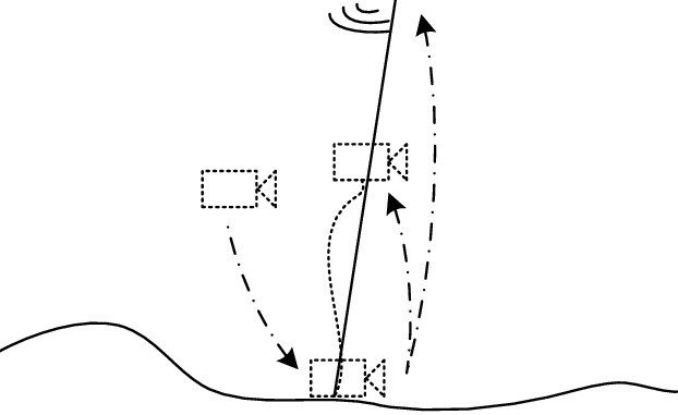 Mission Concept Of Tether Assisted Observation Of An - Asteroid (622x381), Png Download