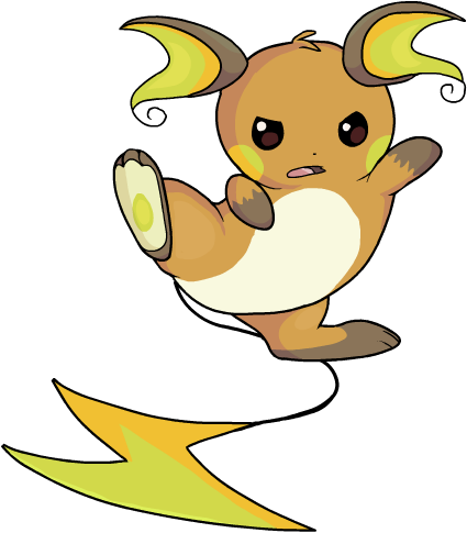 Raichu By Happycrumble - Raichu Cute (425x485), Png Download