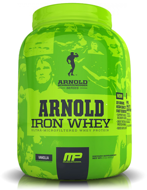 Arnold Series Iron Whey 908g, - Arnold Iron Whey Price In India (650x650), Png Download