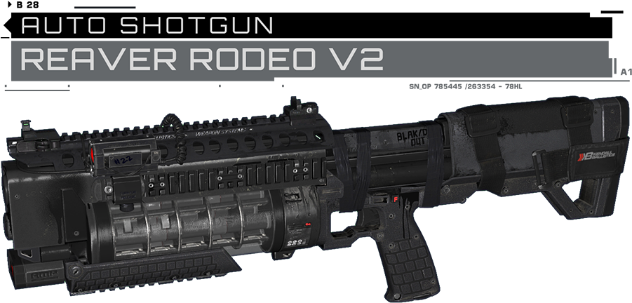 Replaces Auto Shotgun With Reaver Rodeo Shotgun From - Infinite Warfare Reaver (900x449), Png Download