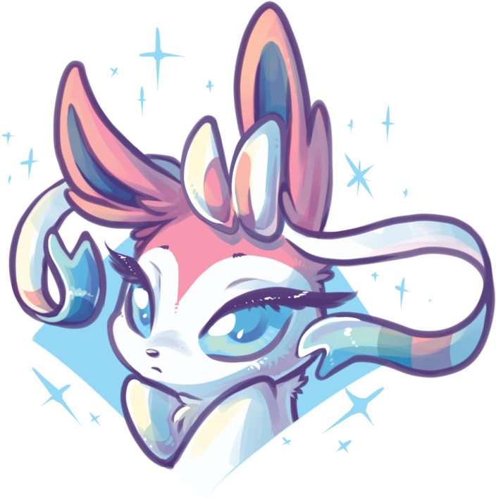 Cute Sylveon Drawings (800x750), Png Download