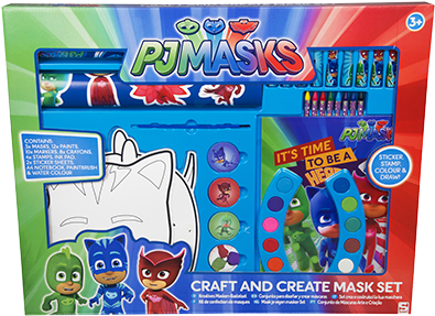 Ravensburger Pj Masks Memory/vendespil (400x400), Png Download