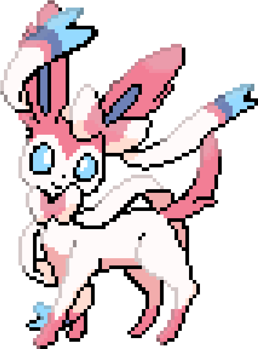 Sylveon Sprite (1152x1152), Png Download