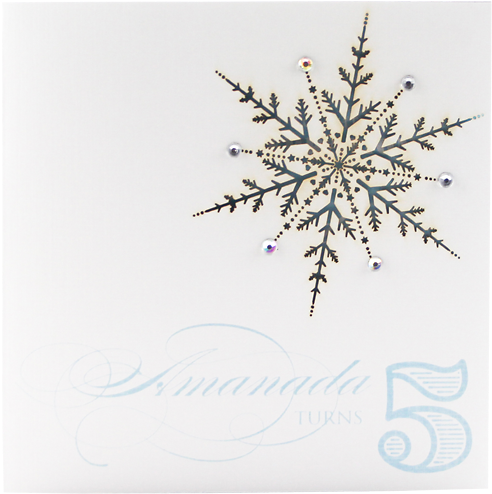Frozen Snowflake - Calligraphy (504x726), Png Download