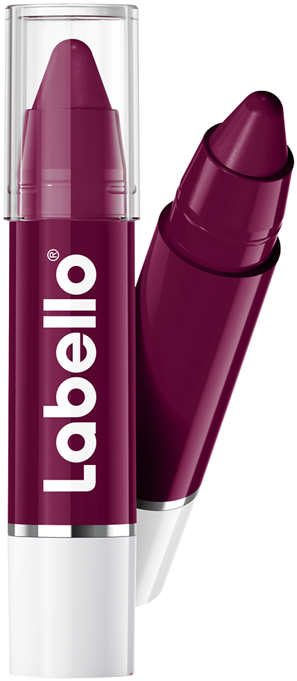 Black Cherry Crayon Lipstick - Labello Black Cherry (930x1284), Png Download