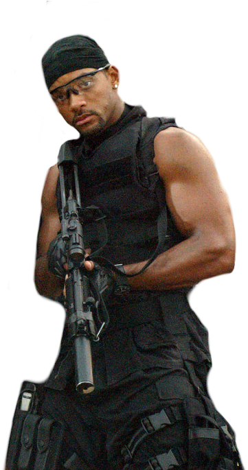 Will Smith Png Clipart Background - Will Smith Bad Boys 2 (1024x684), Png Download