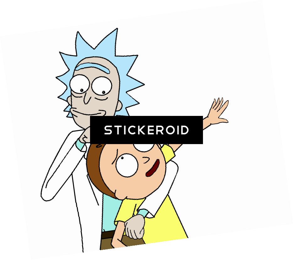 Rick And Morty - Rick Morty Galaxy Hoodies Men 2018 Hip Hop Long Sleeve (934x830), Png Download