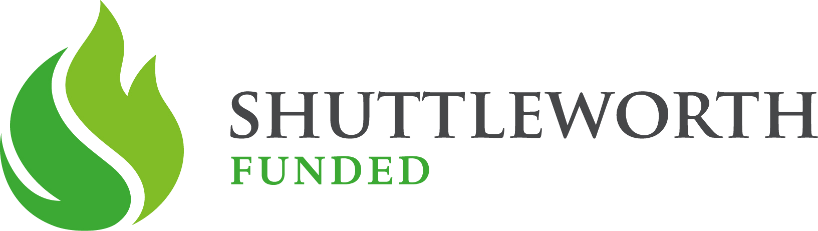 Shuttleworth Funded - Shuttleworth Foundation Logo (1633x461), Png Download