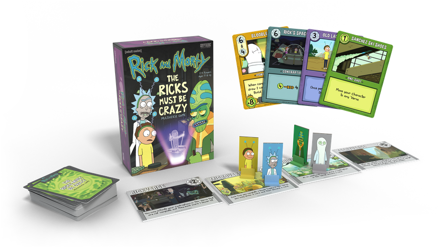Rick And Morty - Rick And Morty The Ricks Must Be Crazy Multiverse Game (900x506), Png Download