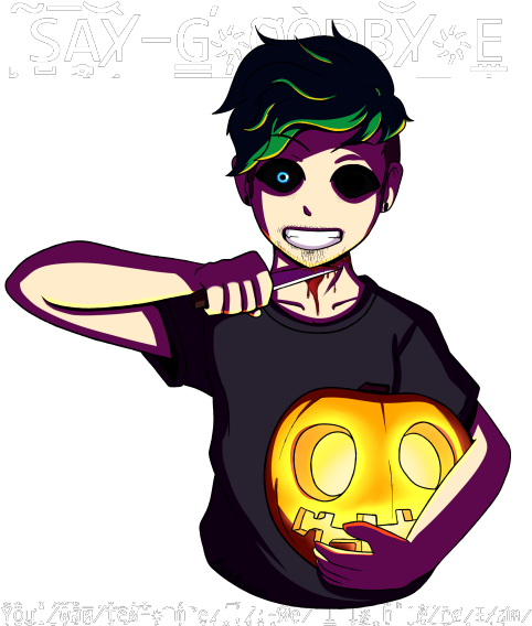 Youtube Clipart Transparent Background - Antisepticeye Fanart (482x568), Png Download
