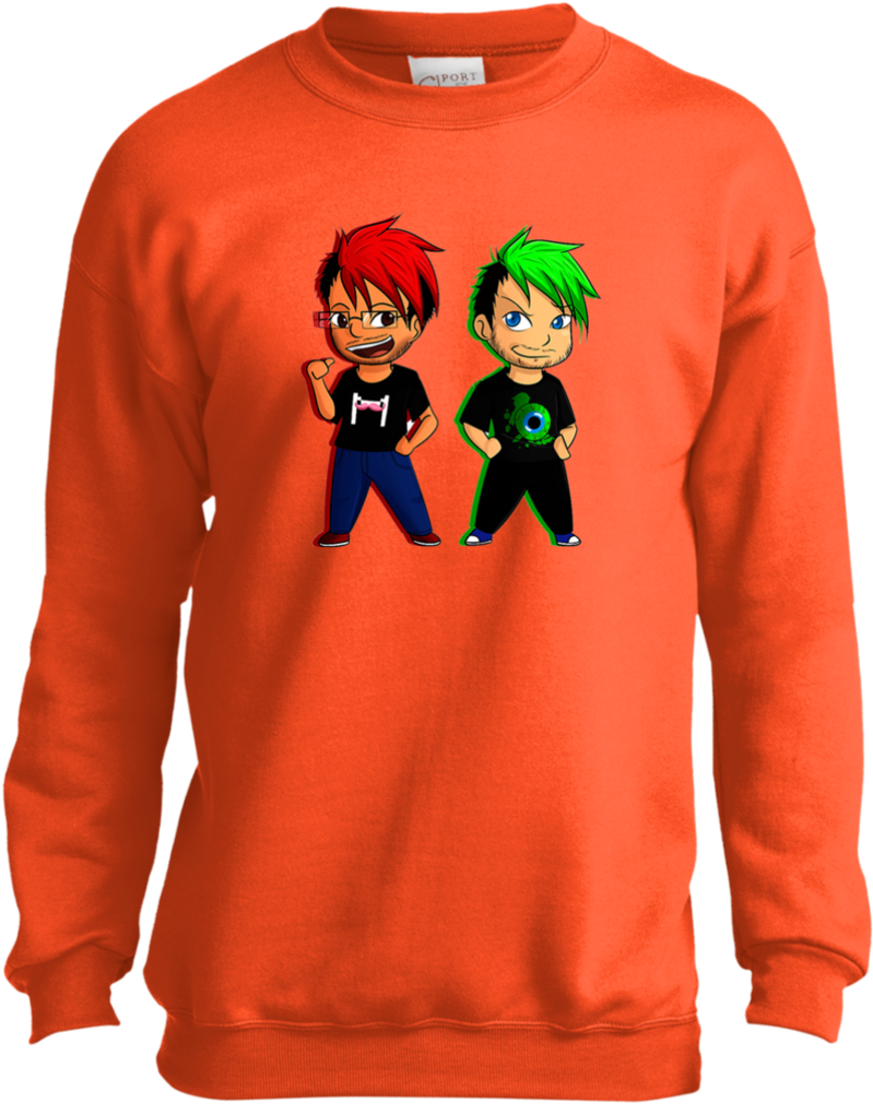 Markiplier And Jacksepticeye Youth Sweatshirt Sweatshirts - Ya Done Messed Up A A Ron Sweatshirt (1024x1024), Png Download