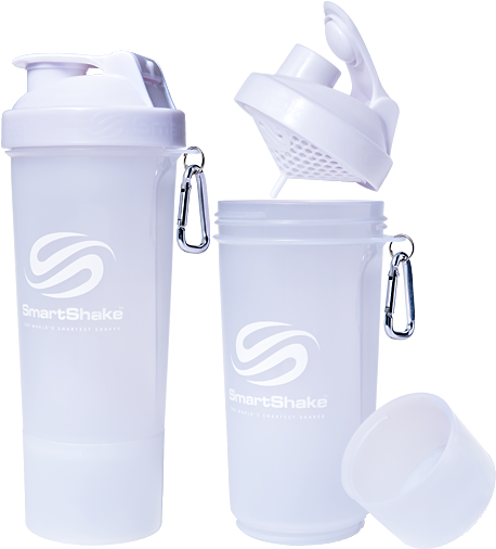 Smartshake Original Gunsmoke Pullo - Smart Shaker White (520x560), Png Download