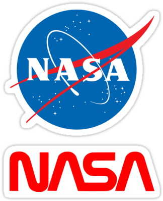 STICKER NASA LOGO