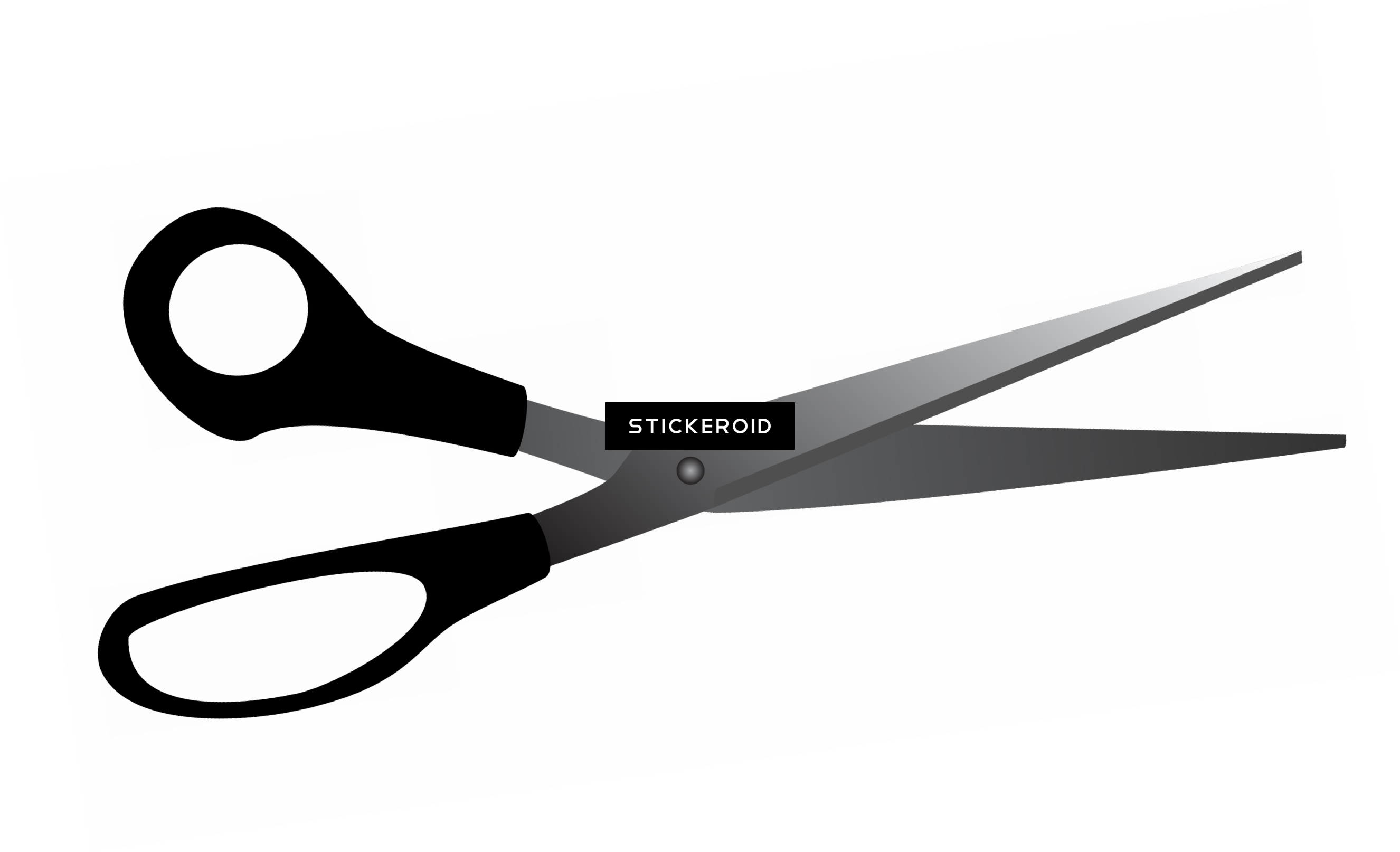 Scissors Scissor - Cutting Tool (2652x1614), Png Download