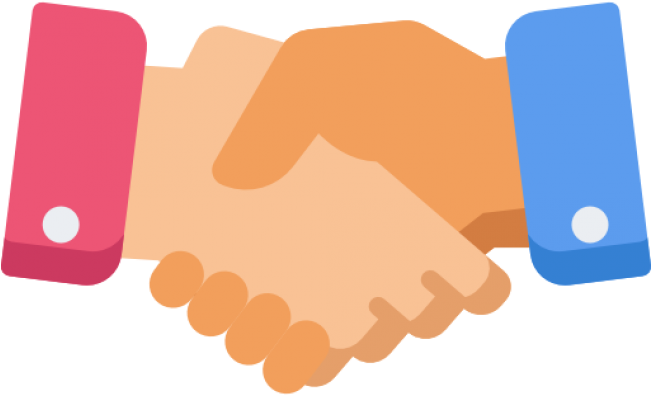 Handshake - Icon (866x650), Png Download