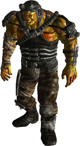 Super Mutant Master - Fallout Mutant Png (382x652), Png Download