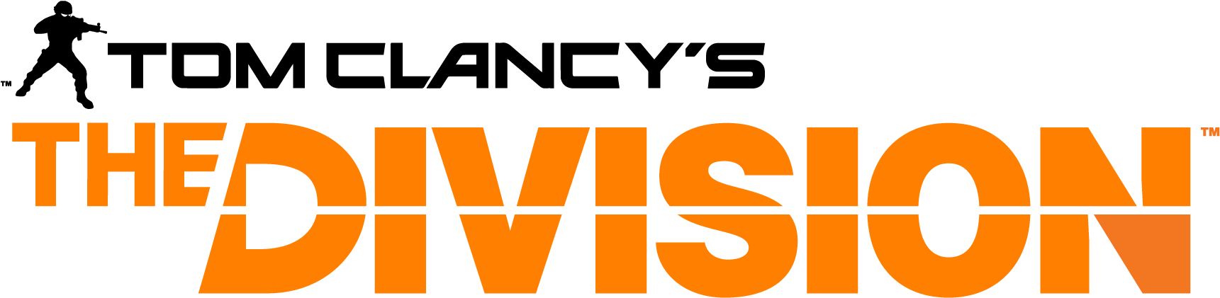 Td Logo Blackorange Rgb E3 140609 4pmpst - Tom Clancy The Division Logo (1850x1000), Png Download
