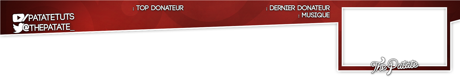 Twitch Overlay Png - Png Twitch Top Overlay (1903x1070), Png Download
