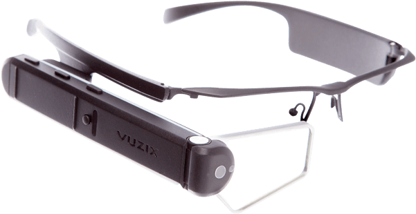 M3000 With “waveguide Optics” - Vuzix M300 Smart Glasses (786x338), Png Download
