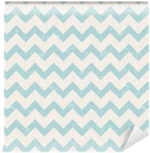 Chevron Wallpaper Png By Seamless Pastel Blue Chevron - Romper Suit (400x400), Png Download