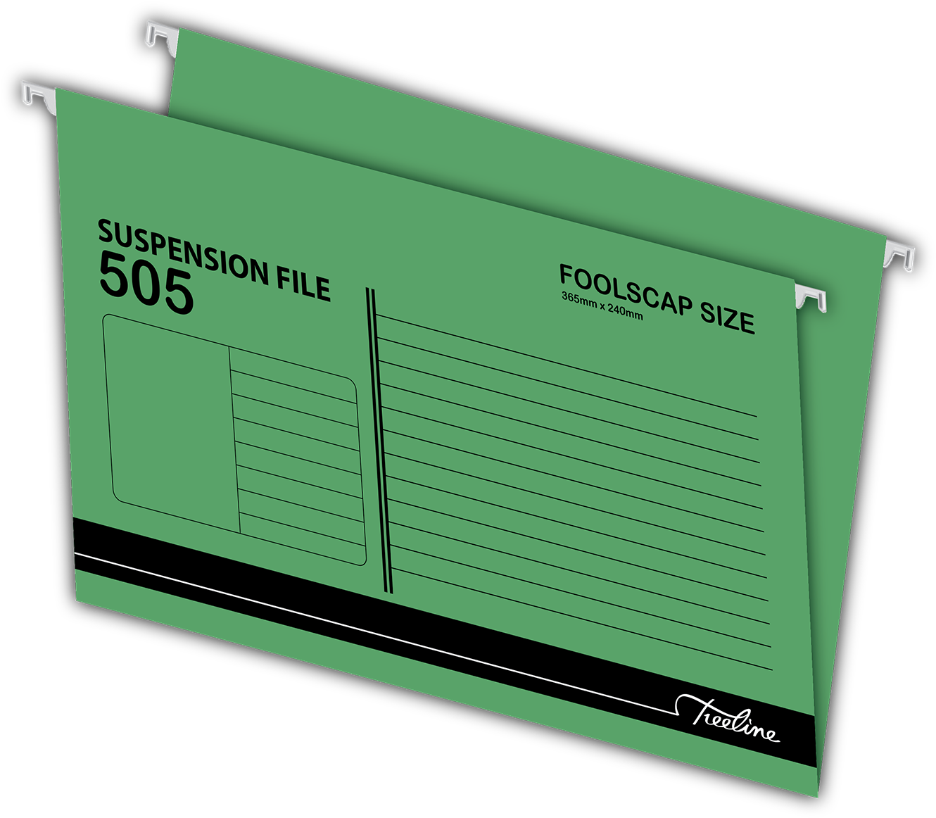 Foolscap Suspension Files 505- Green - Stick N Stick 'n Red Foolscap Suspension File 505 (1800x1314), Png Download