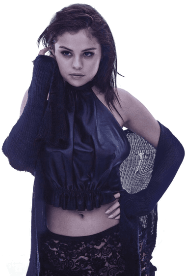 The Url To The Png Pack Is - Selena Gomez Marie Claire Outtakes (400x601), Png Download