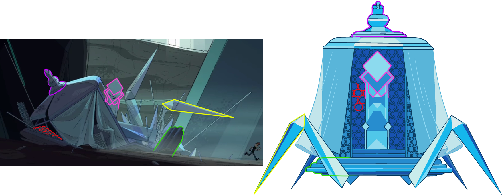 Image Png - Steven Universe Defective Diamond (1800x700), Png Download