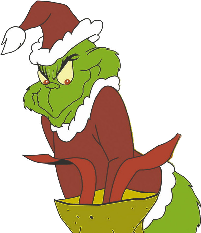 Grinch Who Stole Christmas (853x1024), Png Download