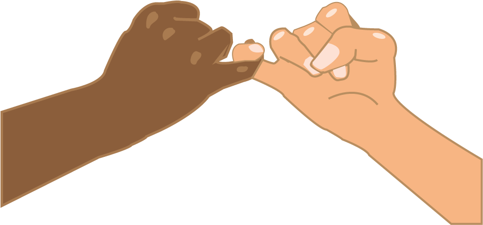 Thumb Little Finger Hand Transprent Png - Hand (954x446), Png Download