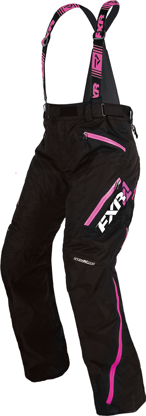 Vertical Pro Fxr Snowmobile Pant Womens Black Fuchsia - Fxr Renegade X Pants (500x1421), Png Download